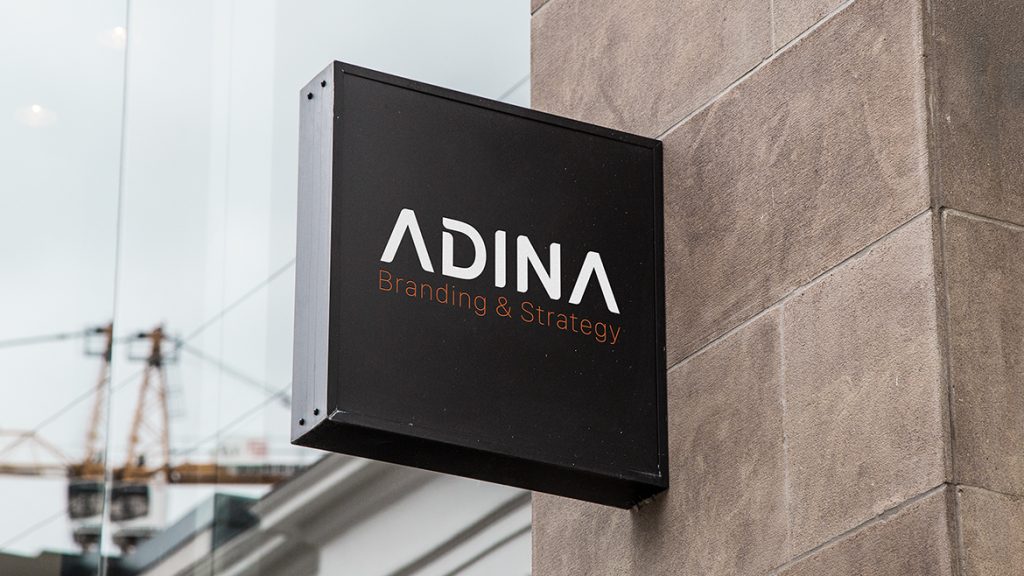 Thiet ke logo Adina 2