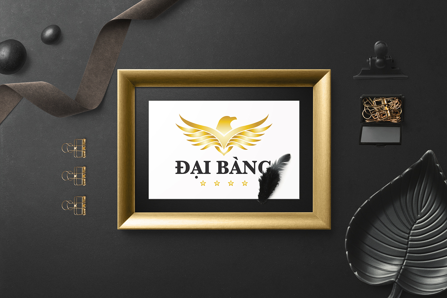 Thiet ke logo khach san Dai Bang 3