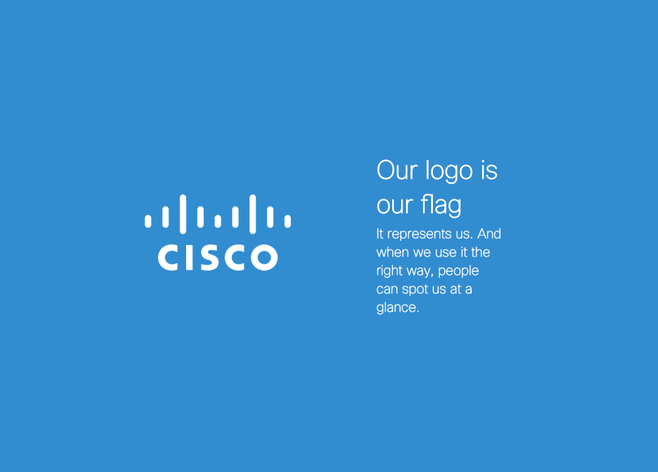 Bộ nhận diện thương hiệu đẹp tới từ tập đoàn Cisco
