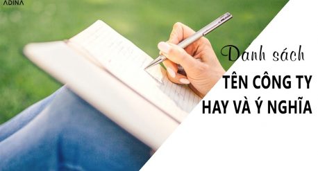 Danh sách tên công ty hay nhất Việt Nam