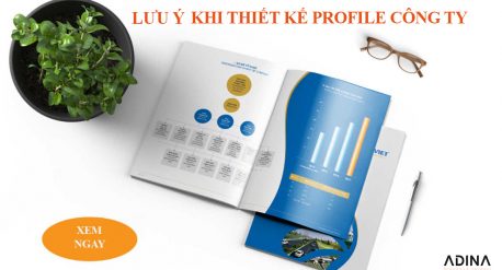 Lưu ý khi thiết kế profile công ty