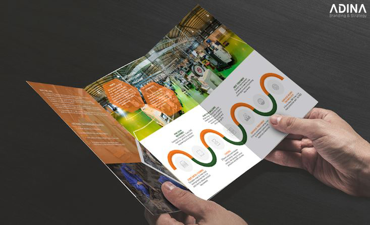 Thiết kế brochure công ty cơ khí VMF