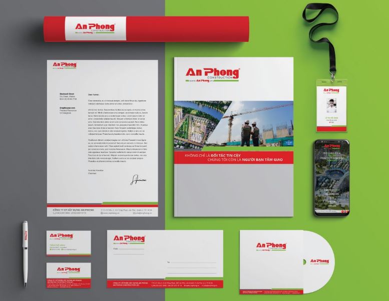 Thiết kế nhận diện thương hiệu An Phong