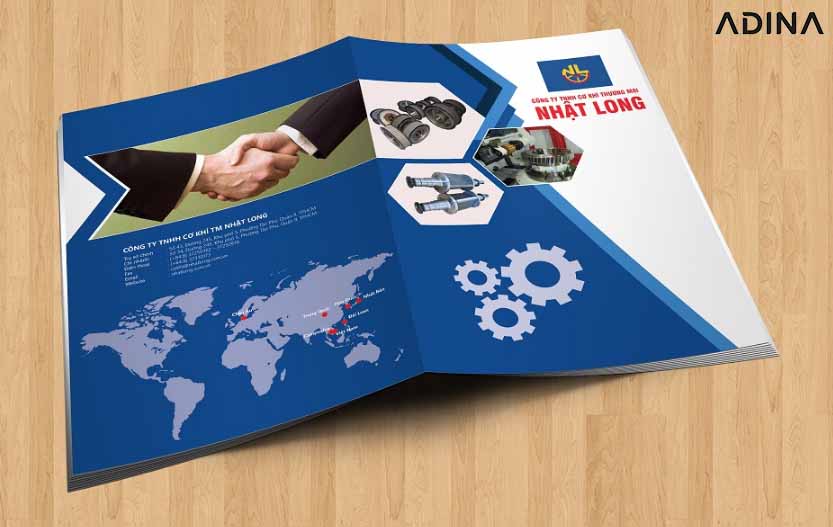 Bìa hồ sơ năng lực công ty cơ khí Nhật Long (Nguồn: Internet)