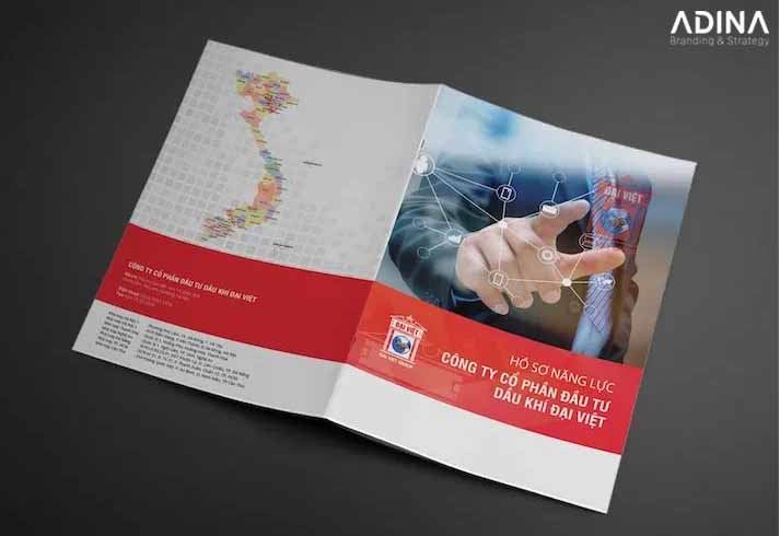 Bìa hồ sơ năng lực công ty dầu khí Đại Việt (Nguồn: Internet)