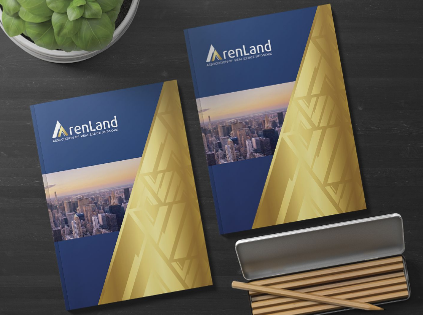 Mẫu bìa profile công ty Arenland 