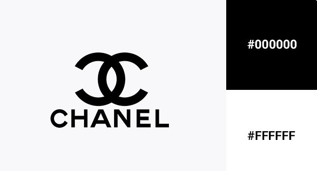 Logo đen - trắng của Chanel