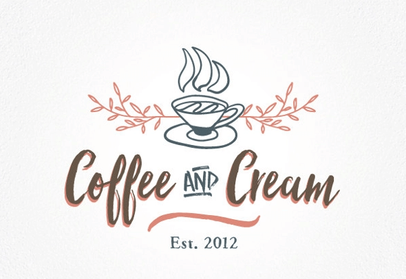 Mẫu logo cafe sạch