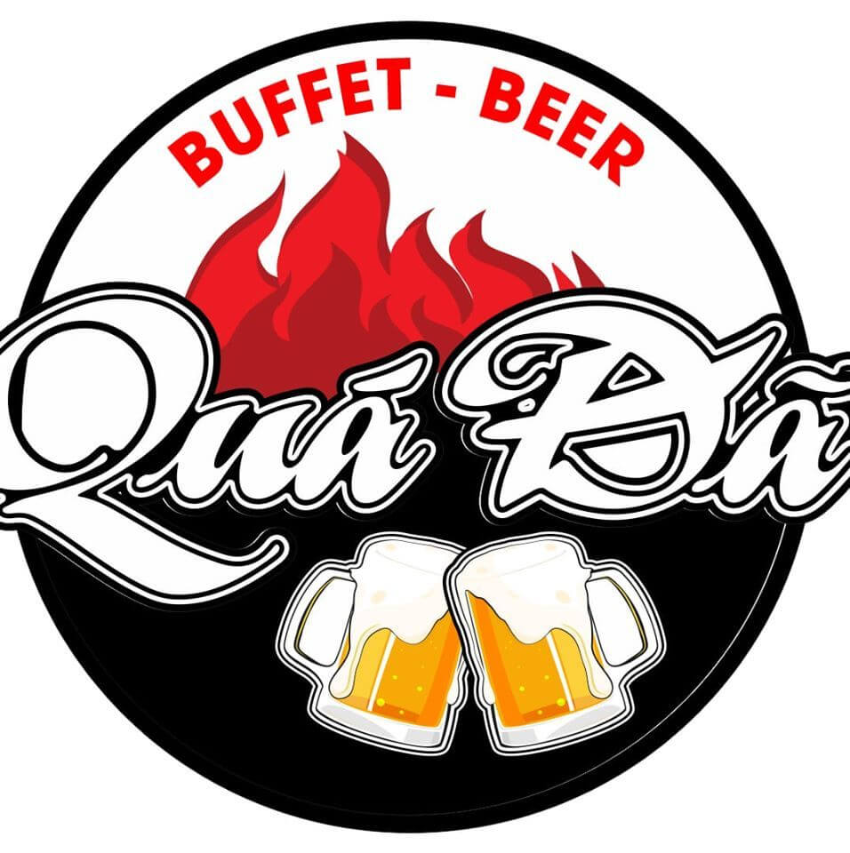 Mẫu logo nhà hàng Buffet Quá Đã (Nguồn: Sưu tầm)