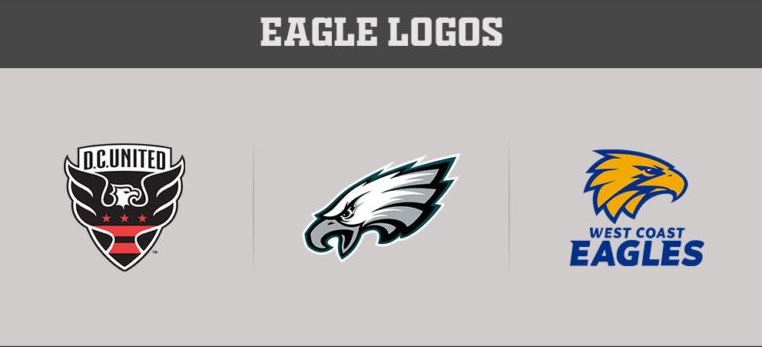 Logo bóng đá dùng hình tượng đại bàng