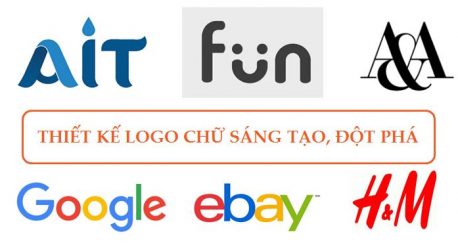 thiết kế logo chữ