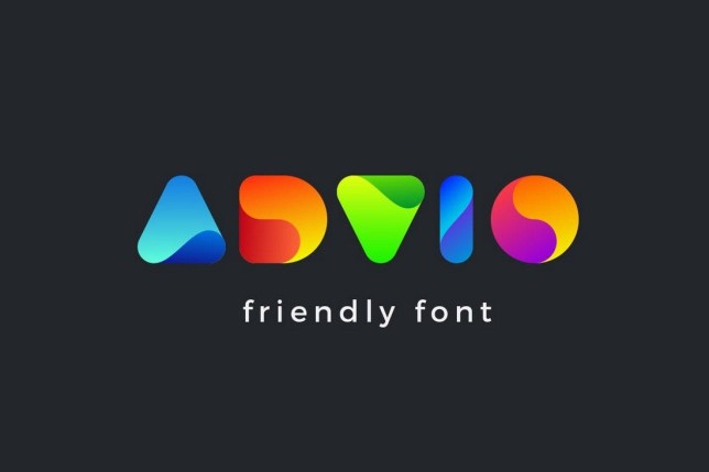 Advio Logo Font - Mẫu chữ logo đẹp