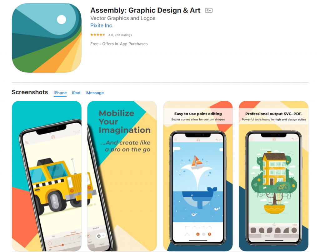 Assembly - Phần mềm tạo logo ấn tượng trên điện thoại