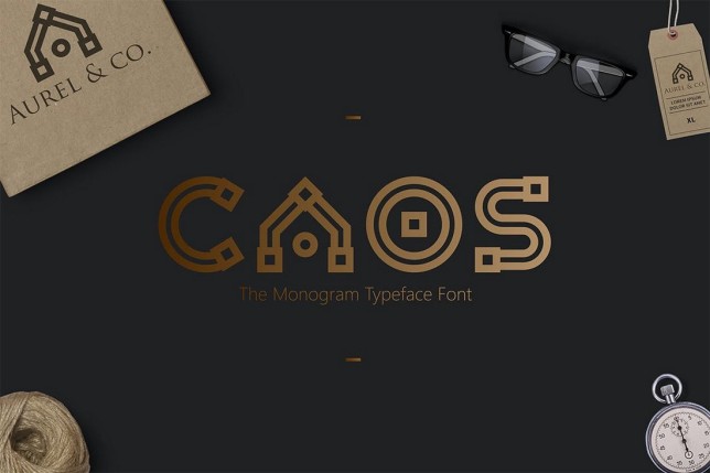 CAOS – Font chữ cho logo