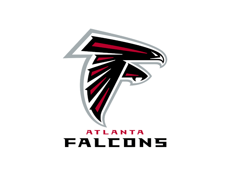 Mẫu logo độc đáo của Atlanta Falcons