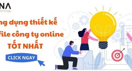 Ứng dụng thiết kế profile công ty online tốt nhất
