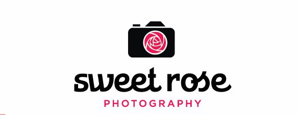 Tạo logo photography thương hiệu Sweet Rose