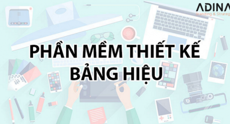thiết kế bảng hiệu online