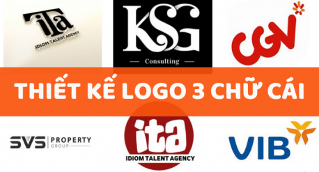 Thiết kế logo 3 chữ cái