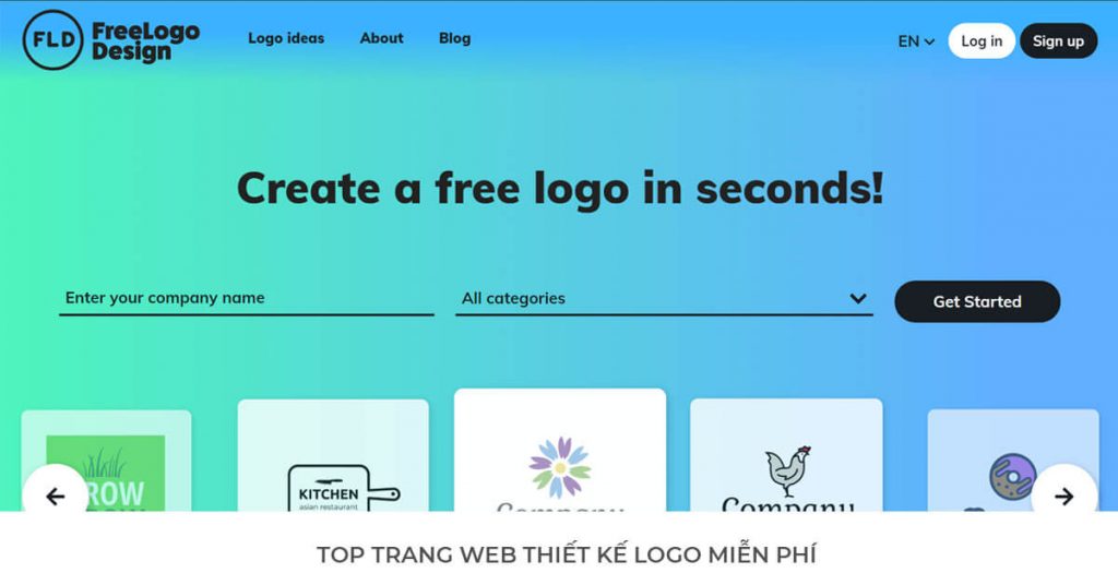 Free Logo Design - Web tạo logo free tiện lợi