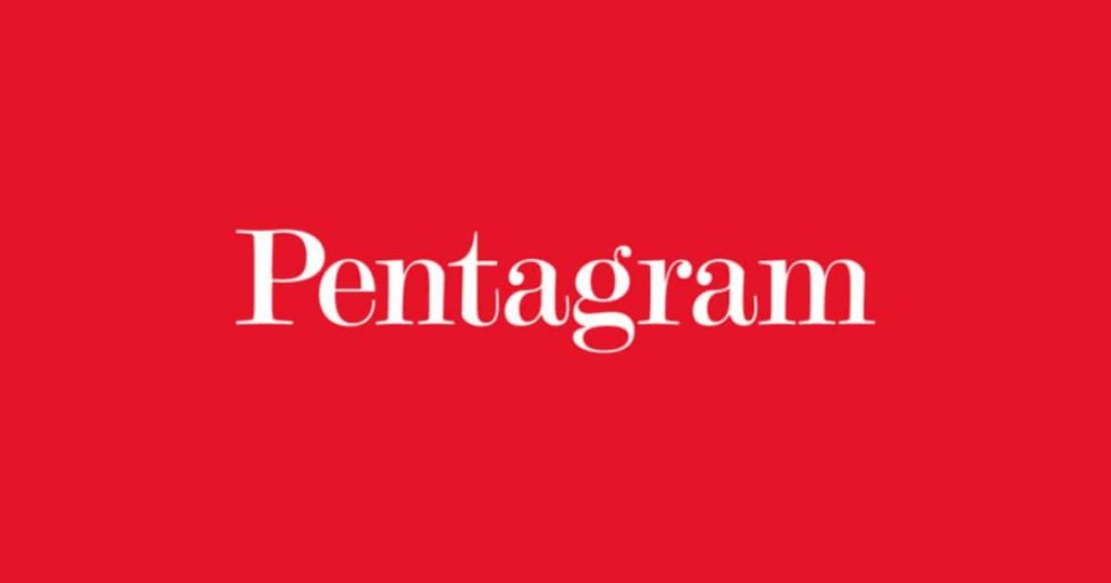 Logo thiết kế công ty đồ họa Pentagram