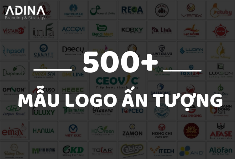 500+ mẫu logo ấn tượng dành tặng riêng bạn