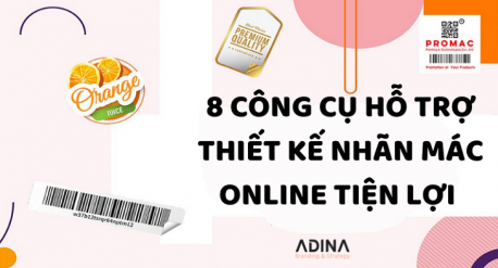Công cụ thiết kế nhãn mác online