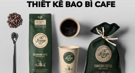 thiết kế bao bì cafe