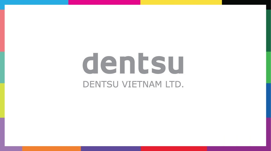 Thiết kế logo công ty quảng cáo Dentsu Việt Nam