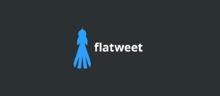 Thiết kế logo flatweet (nguồn: sưu tầm)