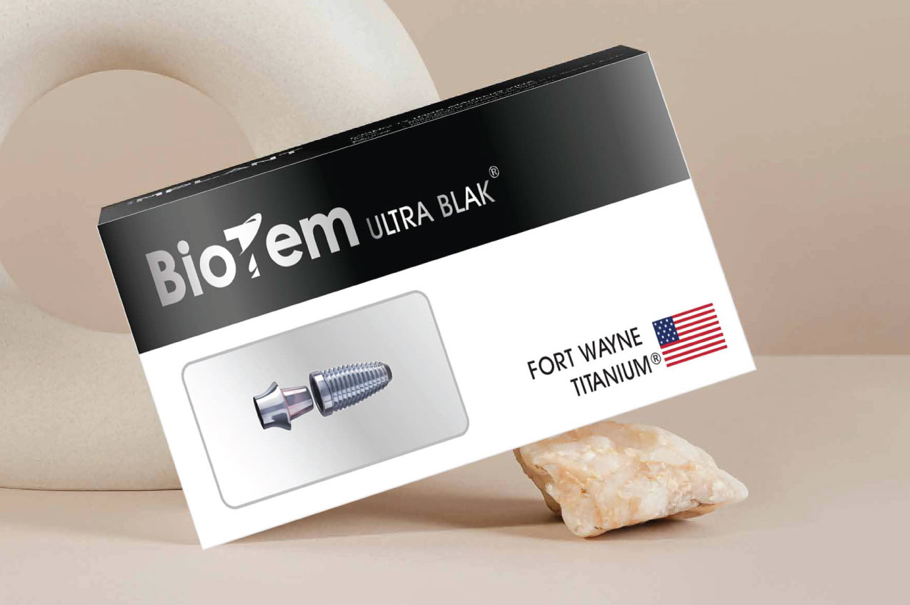 Thiết kế bao bì răng implant BioTem Adina Việt Nam