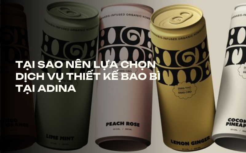 Tại sao nên lựa chọn dịch vụ thiết kế bao bì tại Adina