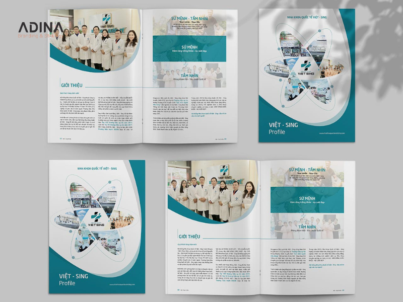 Profile chuyên nghiệp cho phòng khám nha khoa