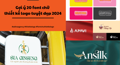 Gợi ý 20 font chữ thiết kế logo tuyệt đẹp 2024