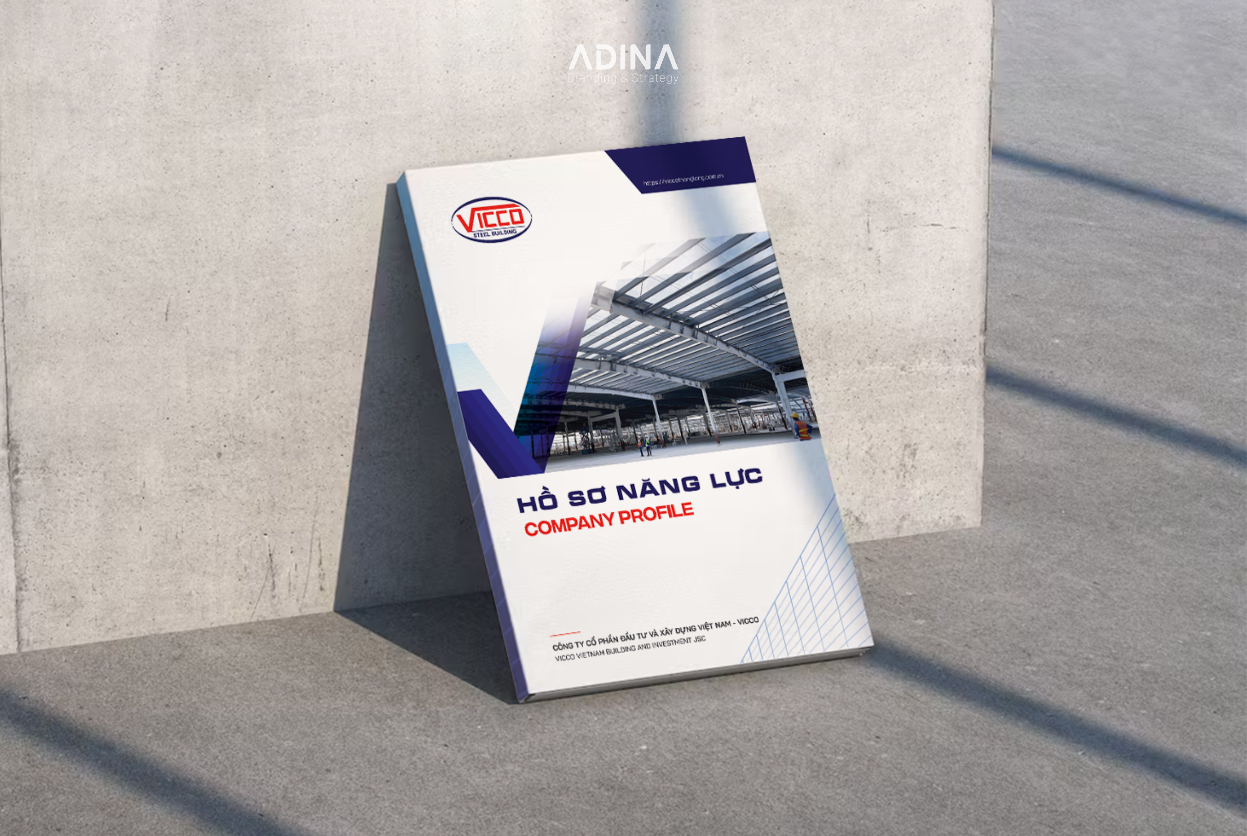 Bố cục tối giản, hiện đại thể hiện rõ thông tin 