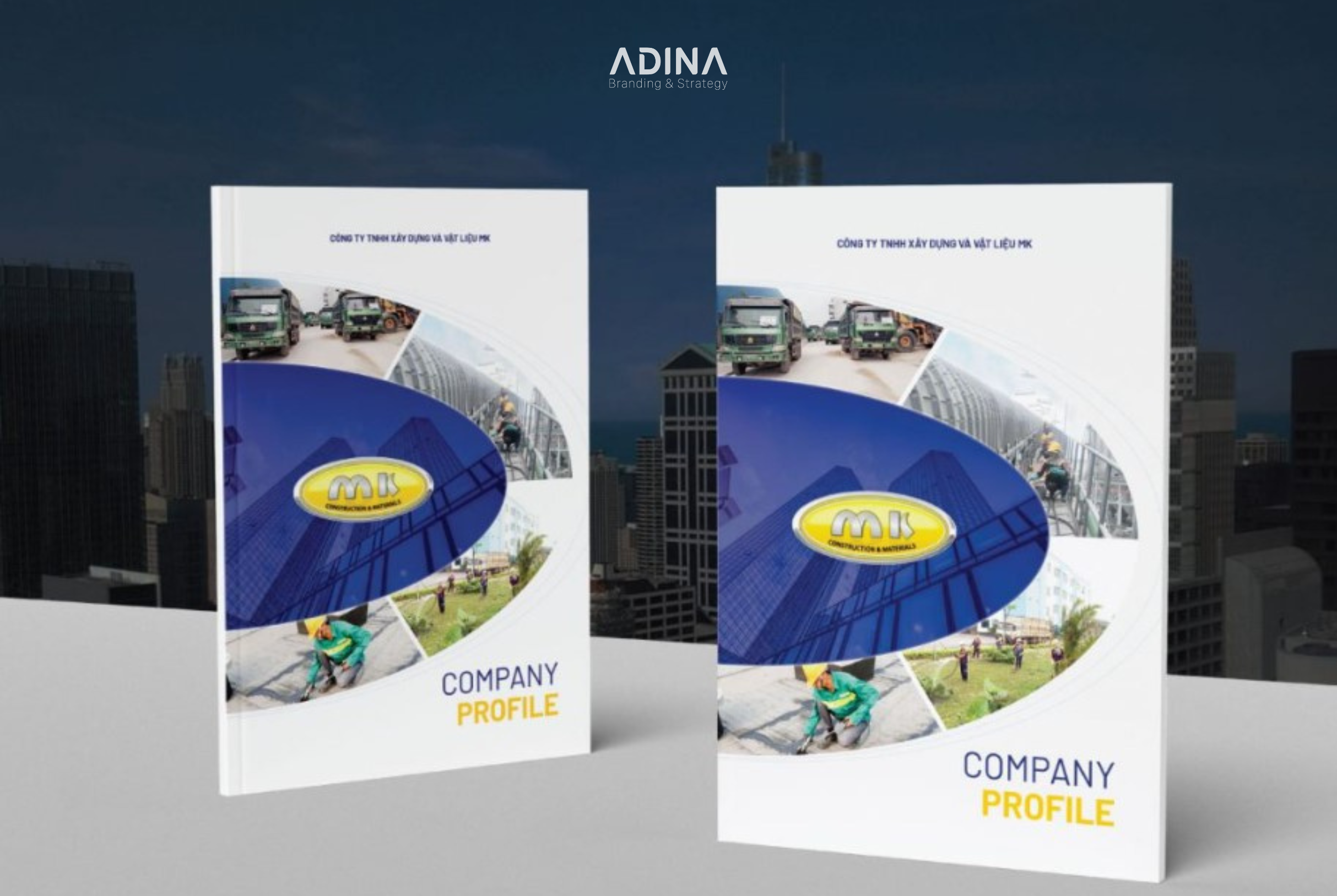 Thiết kế profile công ty xây dựng đẹp và chuyên nghiệp 
