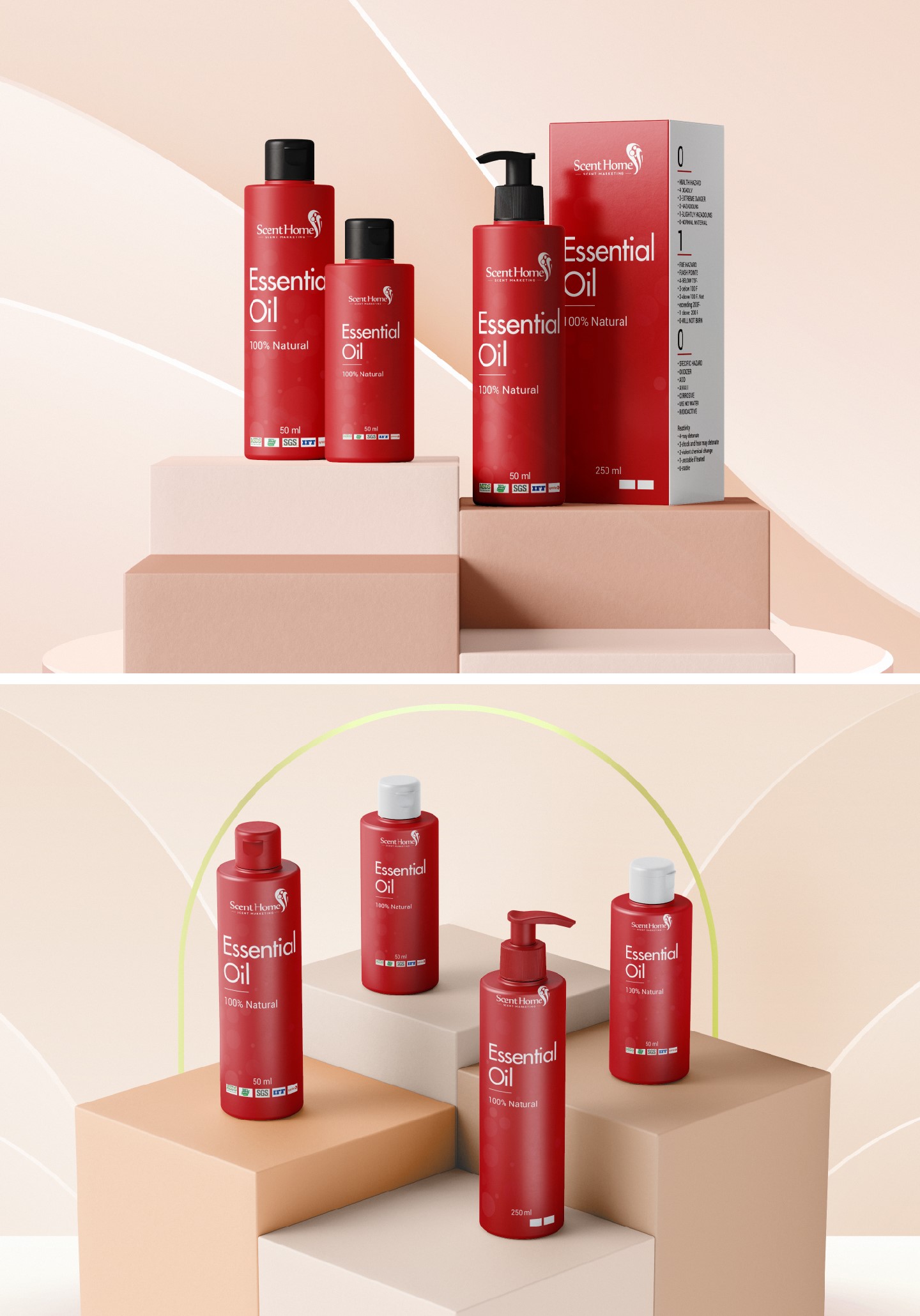 Nhận diện ản phẩm của Scent Home thực hiện bởi Adina