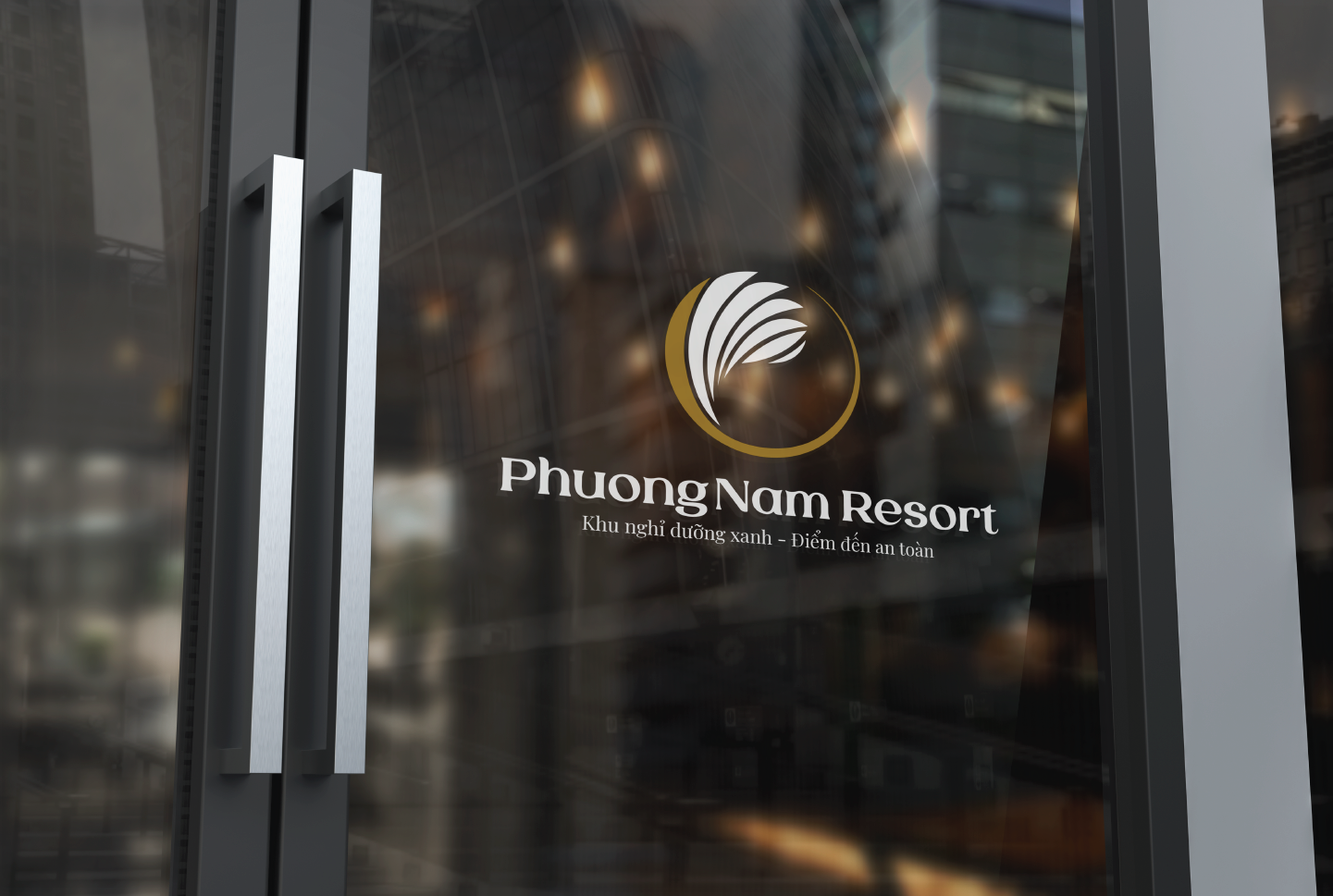 Font thiết kế logo resort (Adina)