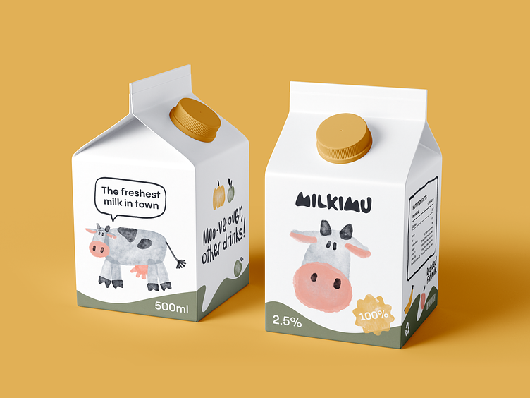 Thiết kế bao bì hộp sữa đảm bảo yếu tố thu hút