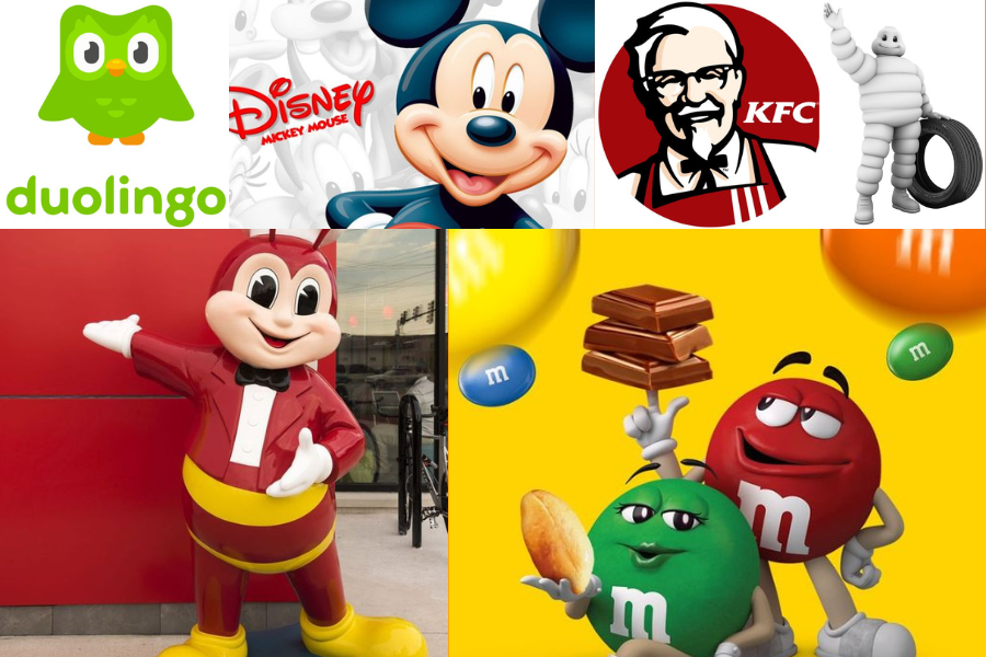 Các linh vật thương hiệu từ các brand lớn 