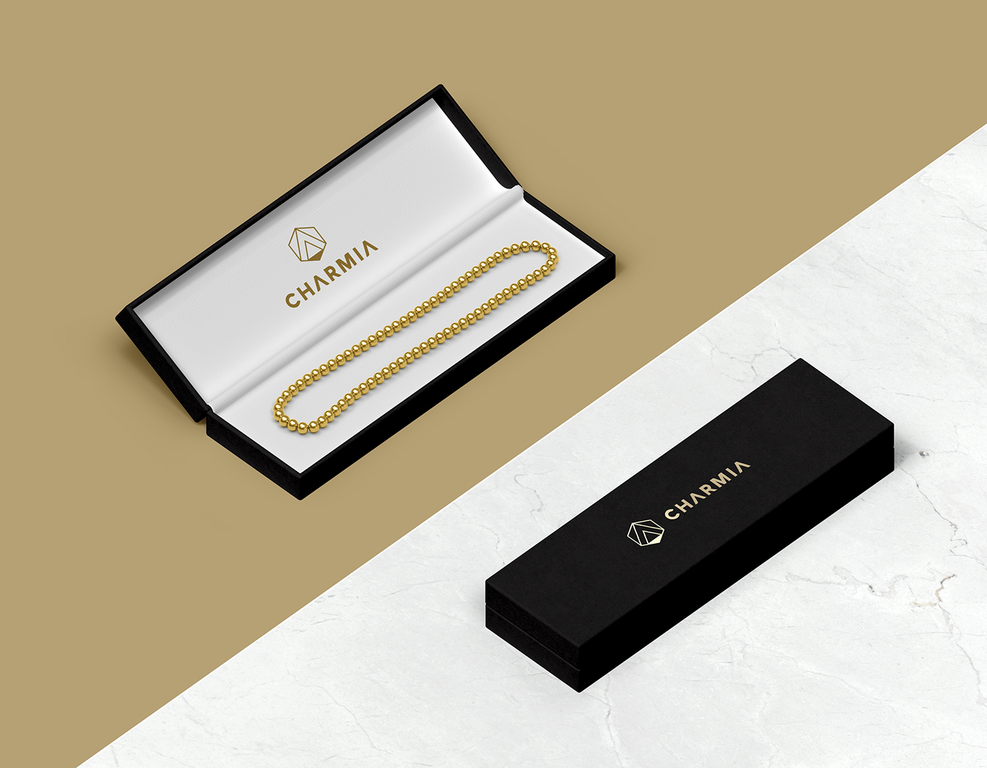 Logo in trên hộp đựng tăng nhận diện thương hiệu