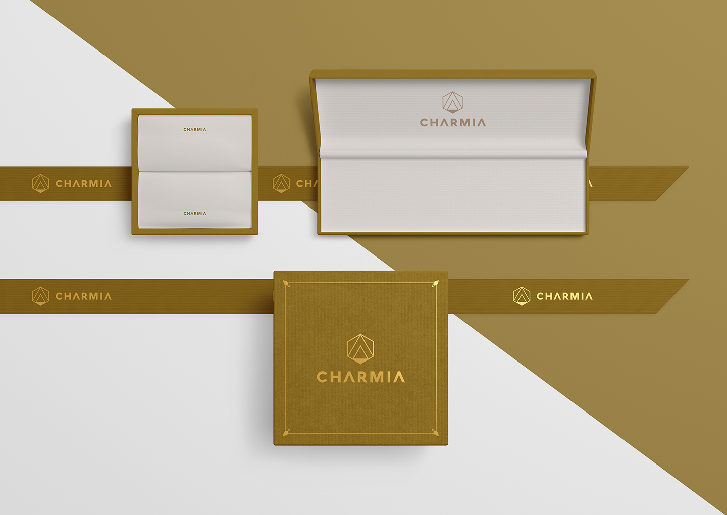 Logo in trên hộp đựng tăng nhận diện thương hiệu