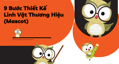9 bước thiết kế linh vật thương hiệu