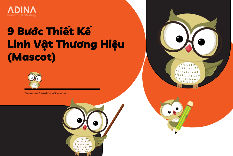 9 bước thiết kế linh vật thương hiệu