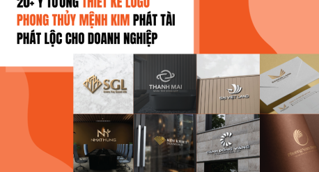 20+ ý tưởng thiết kế logo phong thủy mệnh kim phát tài phát lộc cho doanh nghiệp