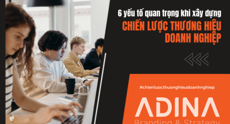 6 yếu tố quan trọng khi xây dựng chiến lược thương hiệu doanh nghiệp