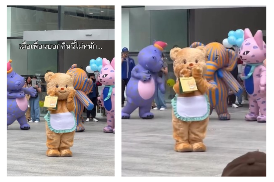 Câu chuyện bé gấu Nong Noey và xu hướng brand mascot quay trở lại mạnh mẽ