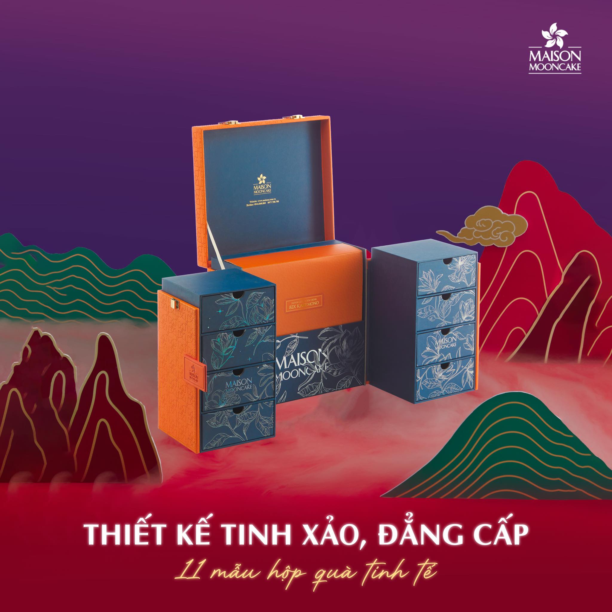 Thiết kế bao bì sang trọng 