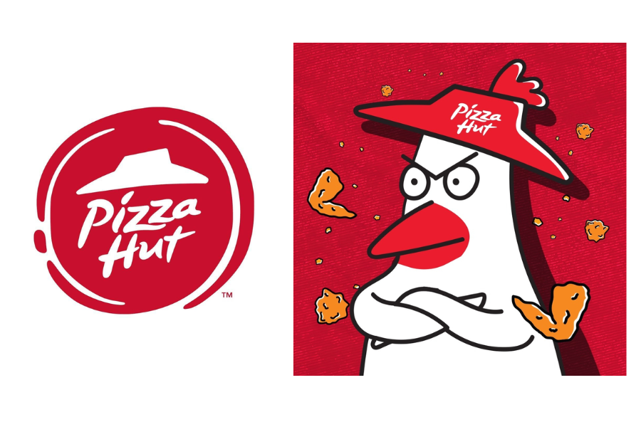 Logo màu đỏ của Pizza Hut