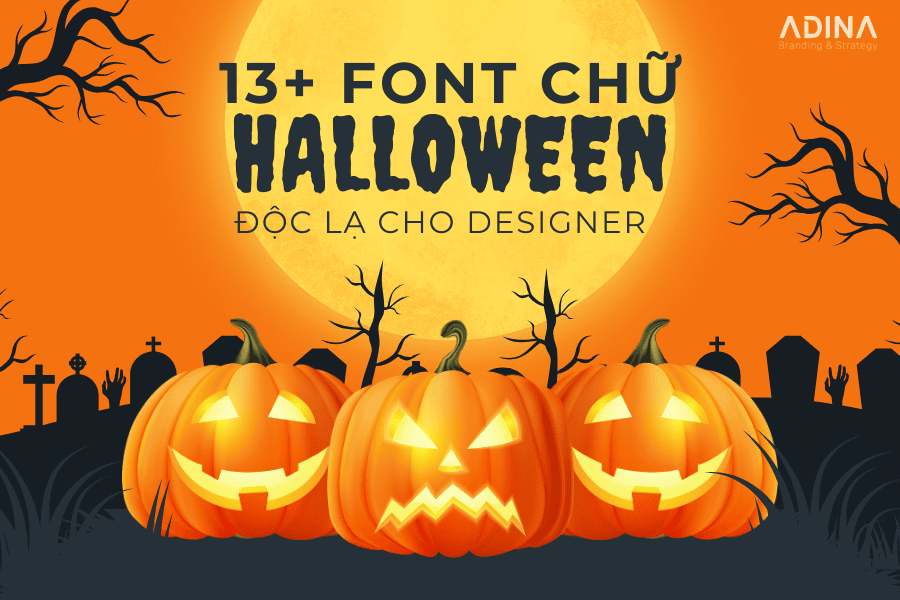 13+font chữ Halloween độc lạ cho designer